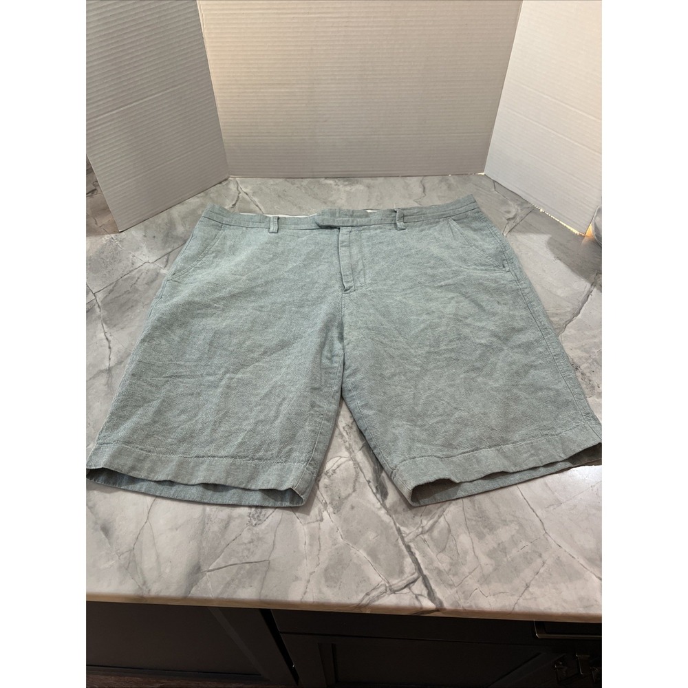 J CREW Rivington Chino Shorts Mens Size 36 Pockets Casual Green Outdoor